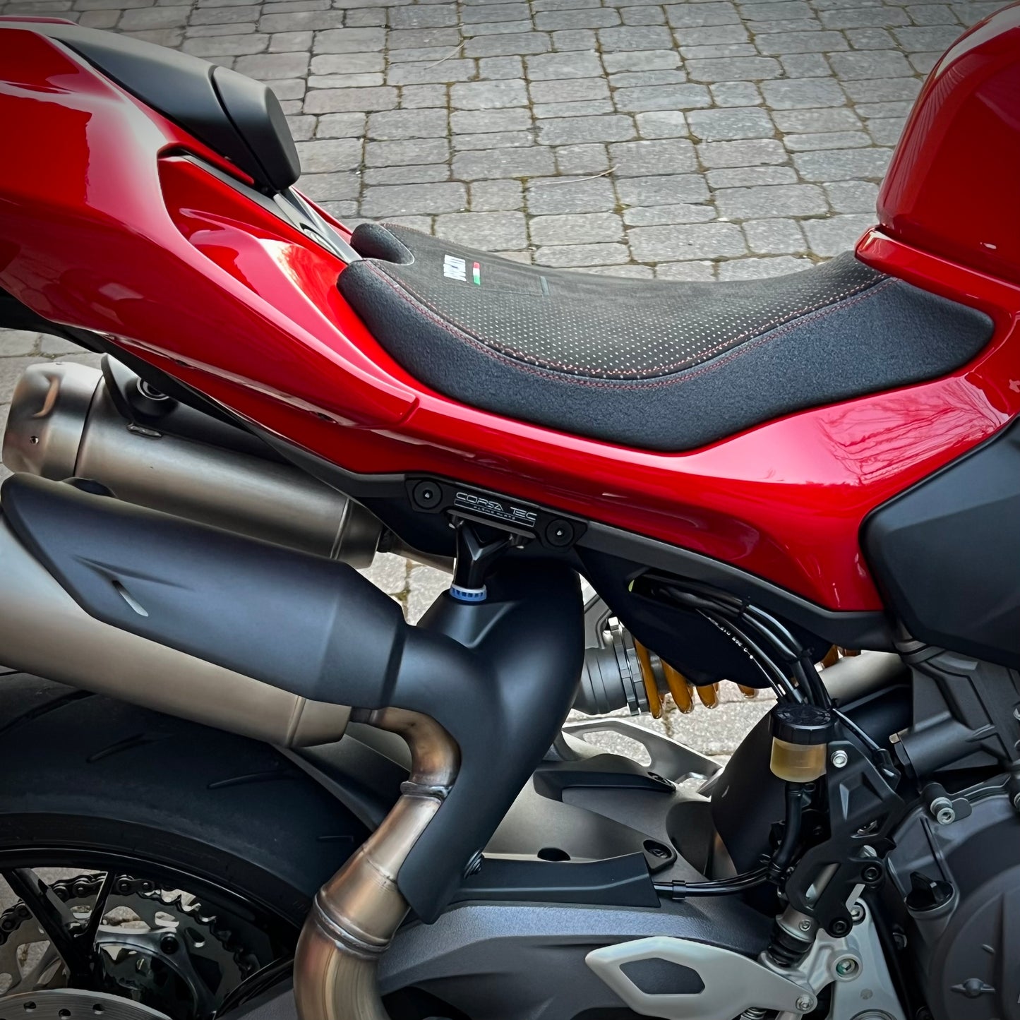 Soziusrastenabdeckung für Ducati Panigale V2/V2S (ab 2025)