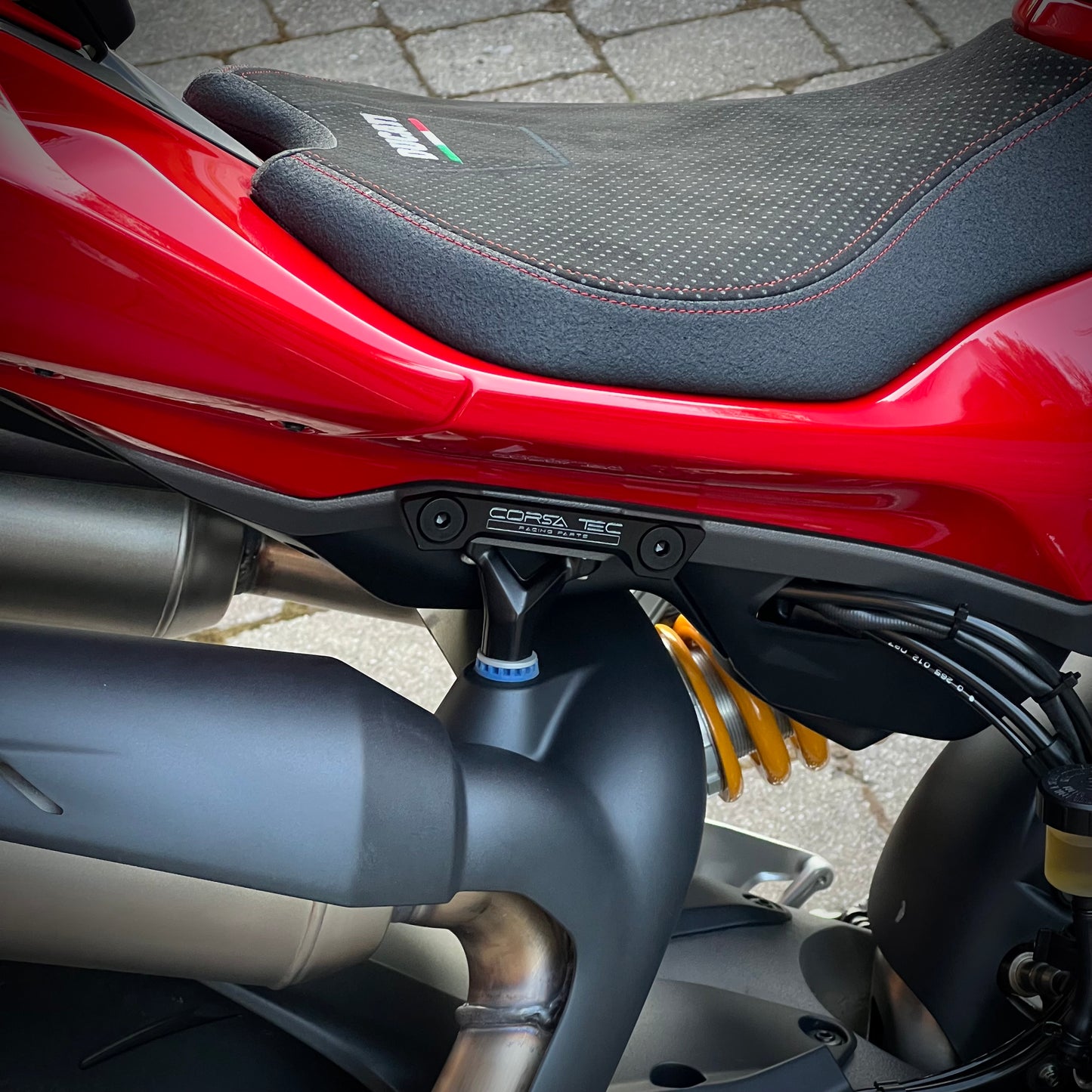 Soziusrastenabdeckung für Ducati Panigale V2/V2S (ab 2025)